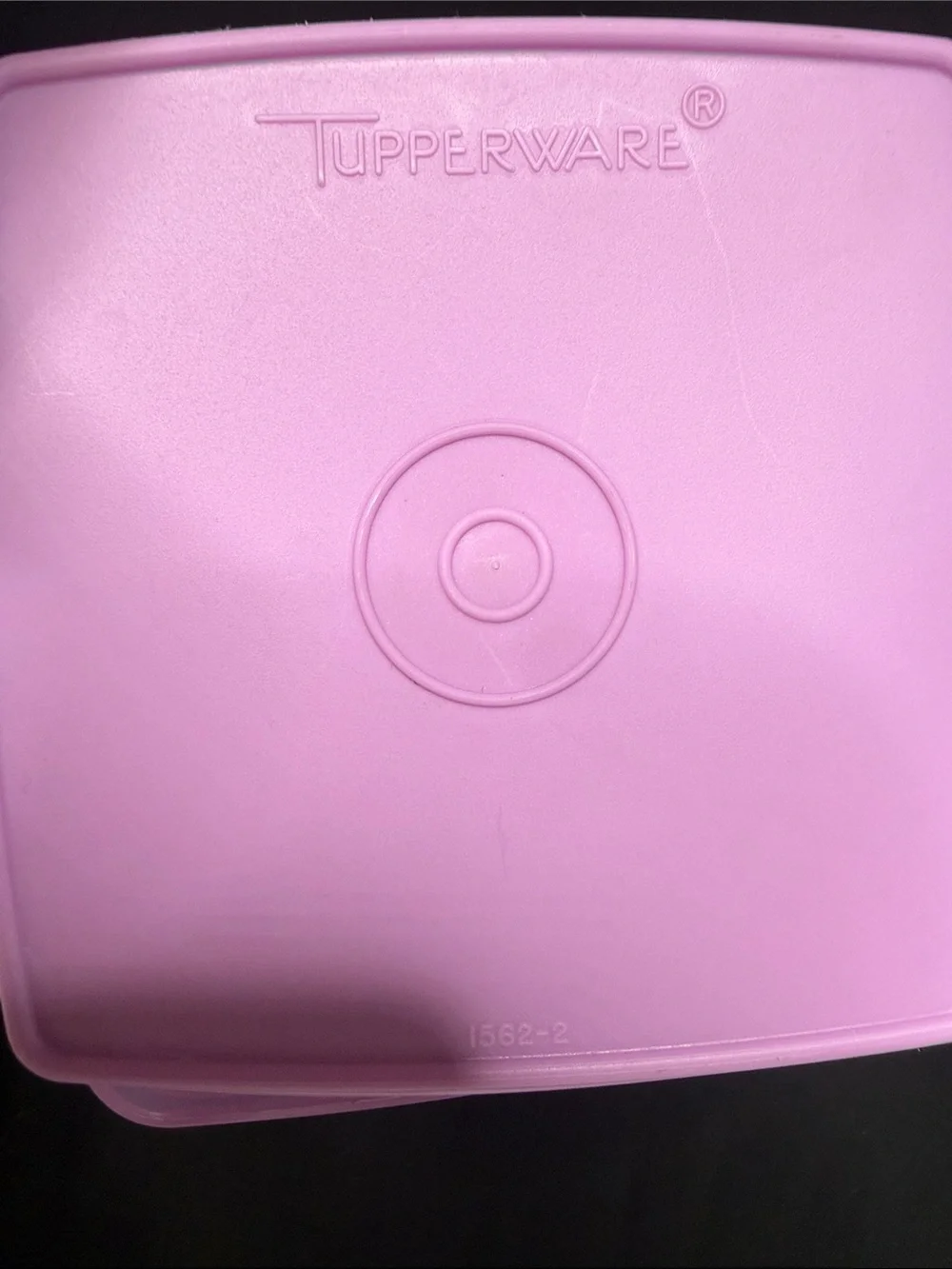 1997 Tupperware Purple pick a deli Plastic Container Set w/ Snap Lid